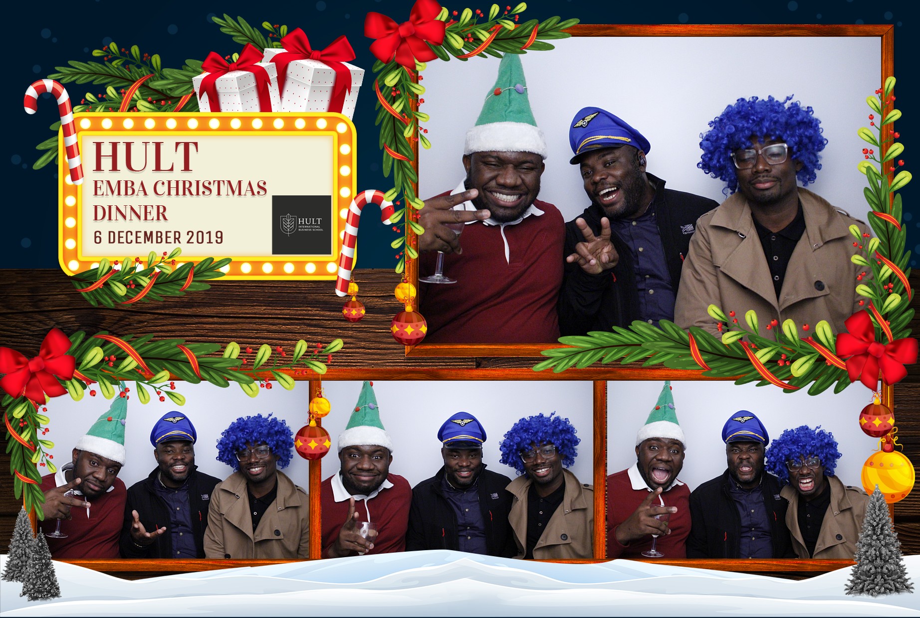 Hult EMBA Year 1 Christmas Dinner | View more photos from the event at gallery.myphotoboothexperience.co.uk/u/MyPhotoBoothExperienceLtd/Hult-EMBA-Year-1-Christmas-Dinner
